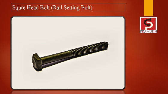 SQUARE HEAD BOLT FOR RAIL